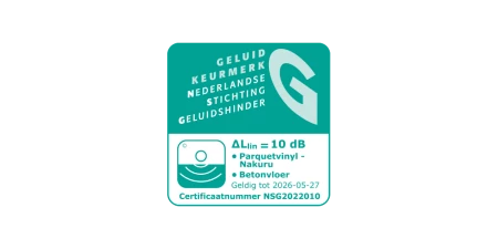 NSG Sound Quality Mark for the Nakuru collection