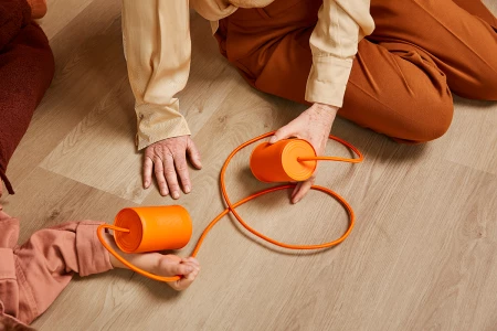 Less noise transmission